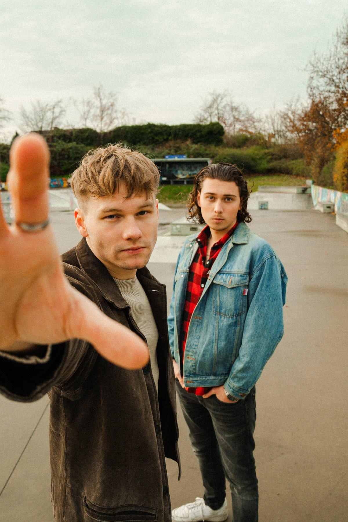 Bandshooting mit den Castaways im Skatepark